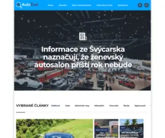 Autozive.cz(AutoŽivě.cz) Screenshot
