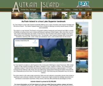 Autrainisland.com(Michigan Private Island For Sale) Screenshot