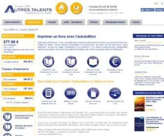 Autres-Talents.fr(Imprimer) Screenshot