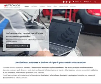 Autronica.com(Software e dati tecnici per il post) Screenshot