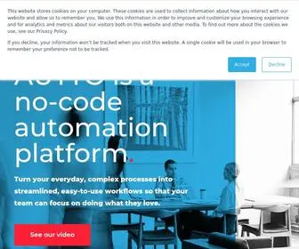 Autto.io(AUTTO business process automation) Screenshot