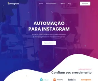 Auttogram.com.br(Automações para o Instagram) Screenshot