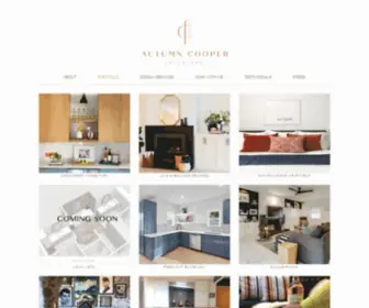 Autumncooper.com(Interior Designer) Screenshot