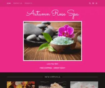 Autumnrosespa.com(Autumn Rose Spa) Screenshot