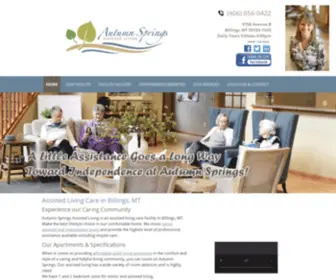 Autumnspringsassistedliving.com(Autumn Springs Assisted Living) Screenshot