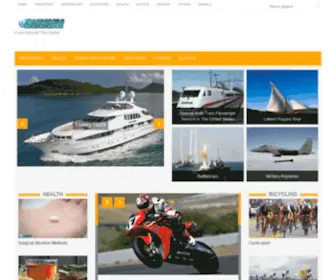 Auuuu.com(News Website Layout) Screenshot