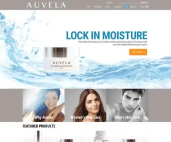 Auvelaskincare.com(Auvela) Screenshot