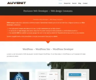 Auvenit.ro(Freelance Web Developer) Screenshot