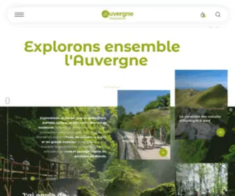 Auvergne-Destination.com(Toutes les infos pour votre séjour en Auvergne) Screenshot