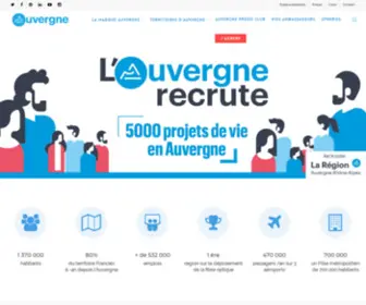 Auvergne-Nouveau-Monde.fr(Auvergne Nouveau Monde) Screenshot