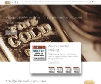Auvesta.ro(Pagina de start) Screenshot