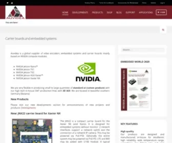 Auvidea.com(Audio video media) Screenshot