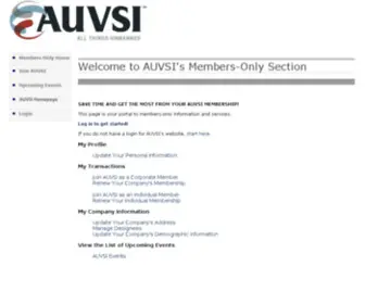 Auvsimembers.org(Auvsimembers) Screenshot