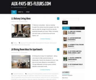 Aux-Pays-Des-Fleurs.com(Le blog d' Iris et de Narcisse) Screenshot