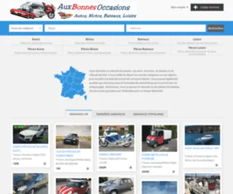 Auxbonnesoccasions.fr(Aux Bonnes Occasions) Screenshot