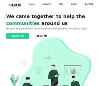 Auxci.com(Home) Screenshot