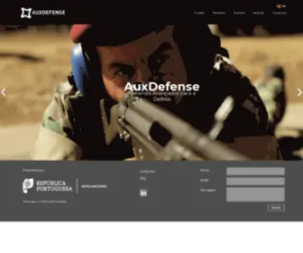 AuxDefense.pt(Advanced Materials for Defense) Screenshot