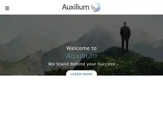 Auxilium.co.uk(Offering an innovative and ethical recruitment service) Screenshot