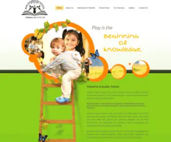 Auxiliurschool.com(Auxiliur English School Varanasi) Screenshot