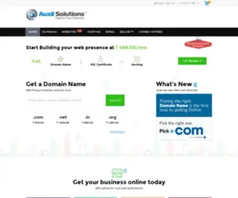 Auxilsolutions.com(Cheap Web Hosting) Screenshot