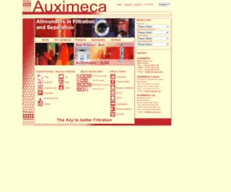 Auximeca.be(Auximeca) Screenshot