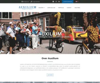 Aux.nl(Promotiebureau Auxilium) Screenshot