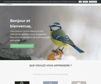 Auxoisnature.com(Animalière) Screenshot