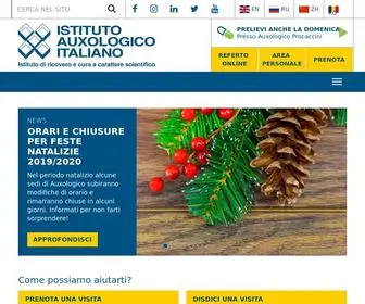 Auxologico.it(Istituto Auxologico Italiano è un Istituto di ricovero e cura a carattere scientifico (IRCCS)) Screenshot