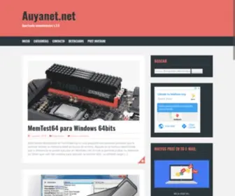 Auyanet.net(Blog de contenido t) Screenshot