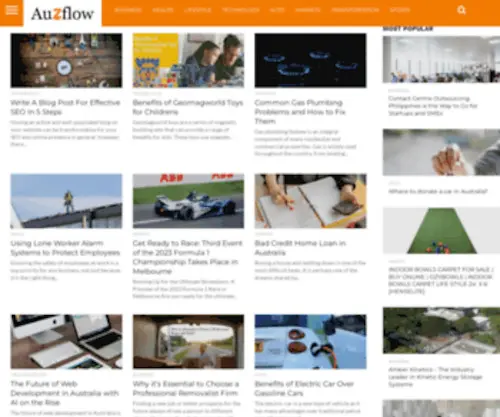 AuzFlow.com.au(Auzflow) Screenshot