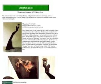 Auzgnosis.com(AuzGnosis) Screenshot