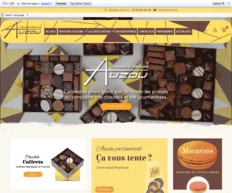 Auzou-Chocolat.fr(AUZOU CHOCOLAT) Screenshot