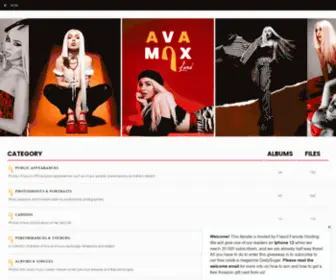 Ava-Max.net(Ava Max's Land) Screenshot