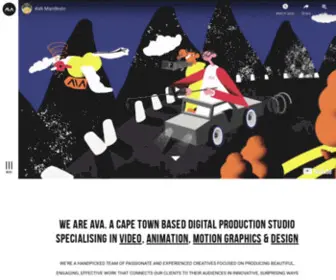 Ava-Online.co.za(Founded in 2012) Screenshot