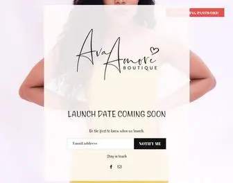 Avaamore.com(Ava Amore Boutique) Screenshot