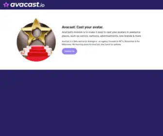 Avacast.io(Cast Your Avatar) Screenshot