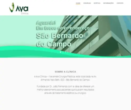Avaclinica.com.br(Clínica) Screenshot