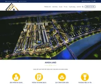 Avadaland.com(SÀN GIAO DỊCH BẤT ĐỘNG SẢN AVADA LAND) Screenshot