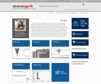 Avadis-NGS.com(Strand NGS) Screenshot