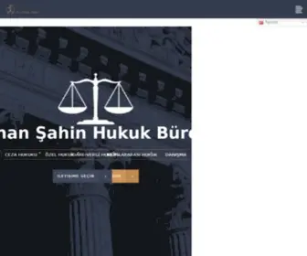 Avadnansahin.com(Avukat Adnan Şahin Hukuk Bürosu) Screenshot