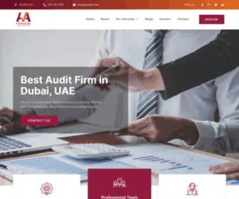 AvadXB.com(Top Auditing Firms in Dubai) Screenshot