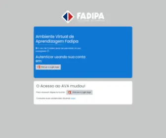 Avafadipa.com.br(Redirecionar) Screenshot