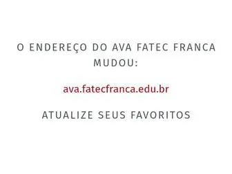 AvafatecFranca.net.br(Mudança) Screenshot