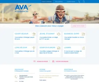 Ava.fr(Assurance Voyage Assistance (AVA)) Screenshot