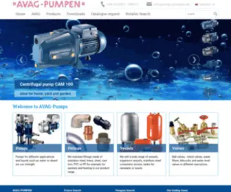 Avag-Pumpen.eu(AVAG-Pumps ) Screenshot