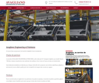 Avagliano-Engineering-Peintures.com(Engineering et Peintures) Screenshot