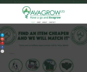 Avagrow.co.uk(AVAGROW LTD) Screenshot