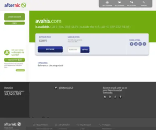 Avahis.com(Vente et achat sur Internet à La Réunion) Screenshot