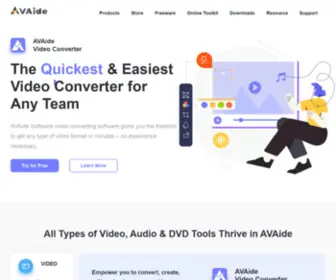 Avaide.com(AVAide Offical Site) Screenshot