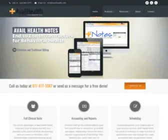 Availhealth.com(Avail Health) Screenshot